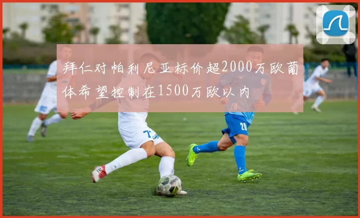 拜仁对帕利尼亚标价超2000万欧葡体希望控制在1500万欧以内